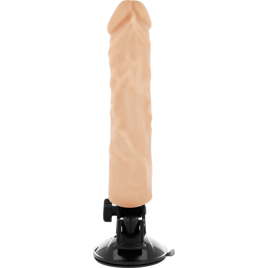 BASECOCK - VIBRATEUR RÉALISTE TÉLÉCOMMANDÉ NATUREL 21 CM -O- 4 CM