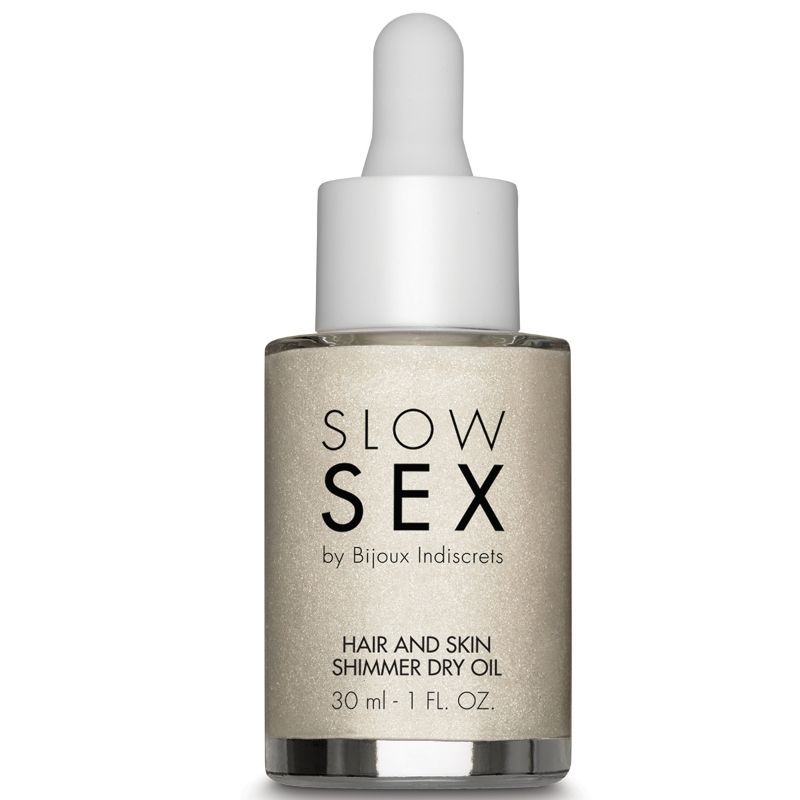 BIJOUX – SLOW SEX HUILE SÈCHE MULTIFONCTIONNELLE LUMINEUSE 30 ML