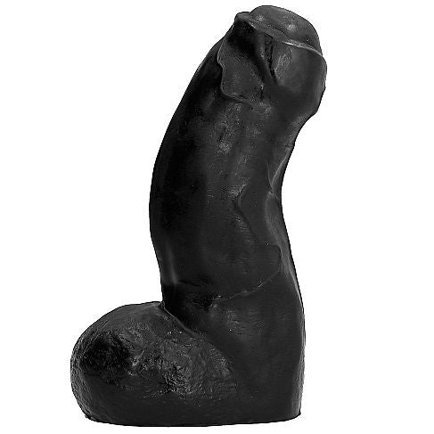 TOUT NOIR - FAUX PÉNIS NOIR RÉALISTE 17 CM