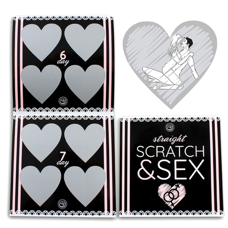 SECRETPLAY - JEU DE GRATTAGE ET SEXUEL POUR COUPLES HÉTÉROS (ES/EN/FR/PT/DE)