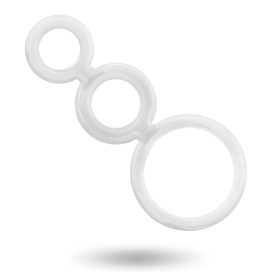ADDICTED TOYS - ANNEAUX POUR PÉNIS TRANSPARENTS