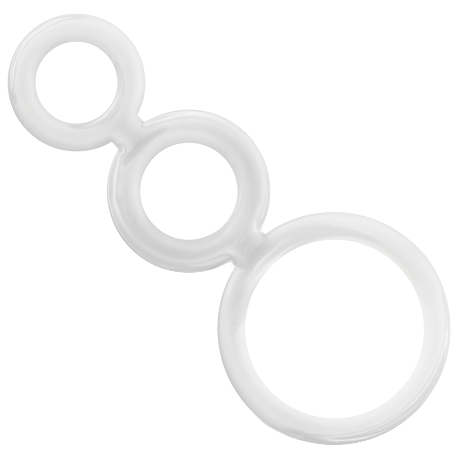 ADDICTED TOYS - ANNEAUX POUR PÉNIS TRANSPARENTS