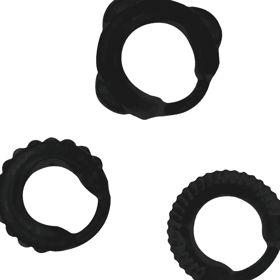 ADDICTED TOYS - C-RING-SET NOIR