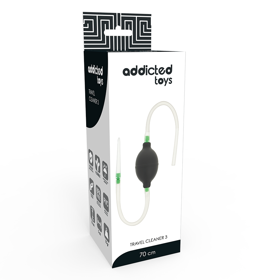 ADDICTED TOYS - KIT DE LAVE-MENT NOIR