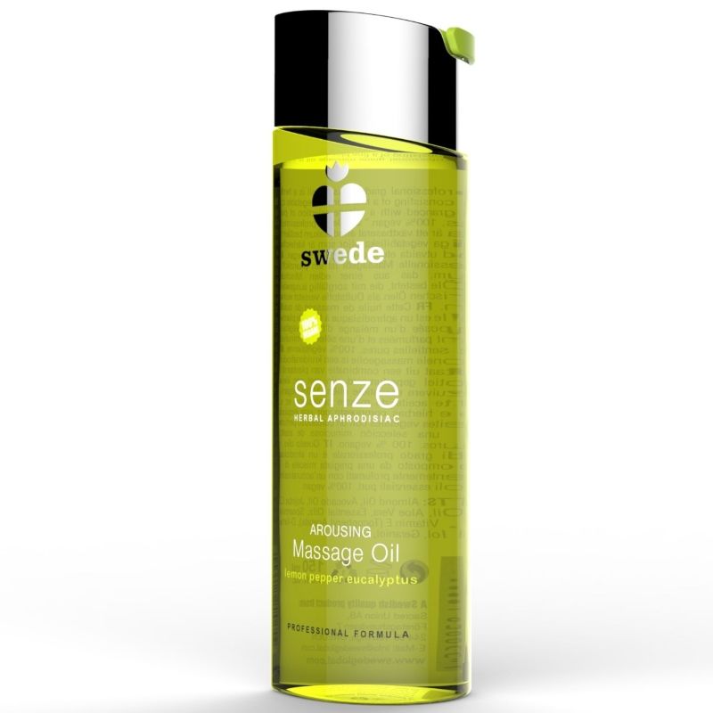 SWEDE - HUILE DE MASSAGE AUX HERBES APHRODISIAQUES, EXCITANTE, 150 ML