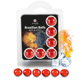 SECRETPLAY - SET DE 6 BOULES BRÉSILIENNES EFFET CHAUD ET FROID