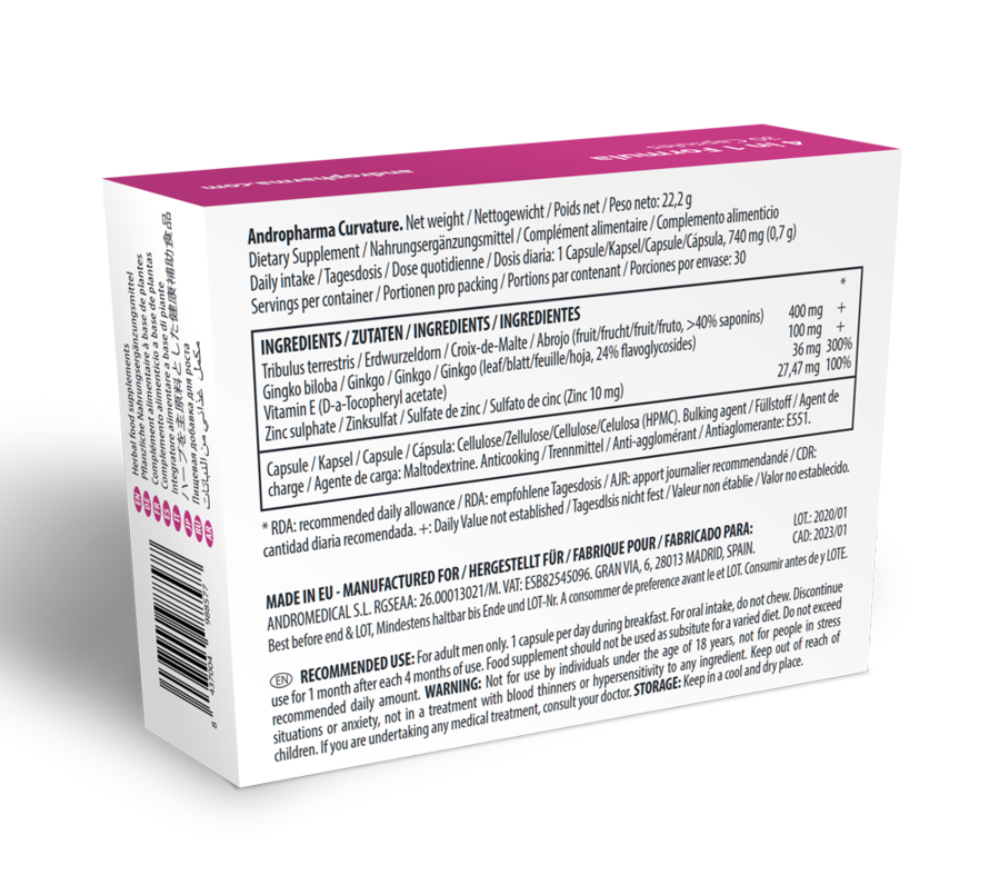 ANDROPHARMA - TRAITEMENT DE LA MALADIE DE PEYRONIE