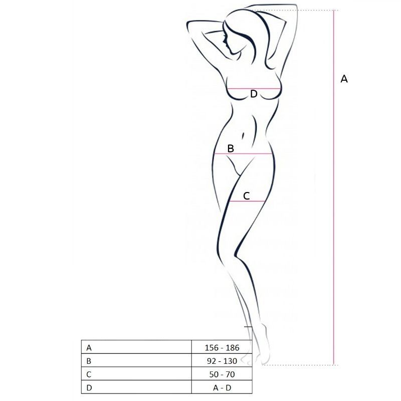 PASSION - FEMME BS046 BAS RÉSILLE, TAILLE UNIQUE