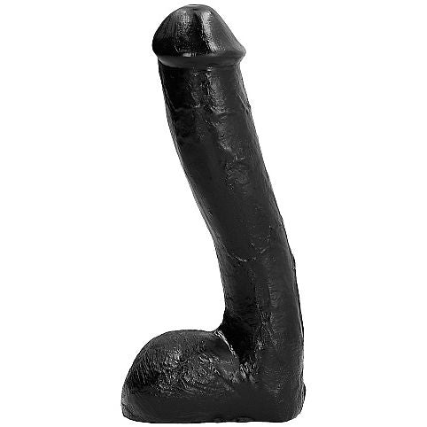 ALL BLACK - PÉNIS ANAL RÉALISTE 23 CM