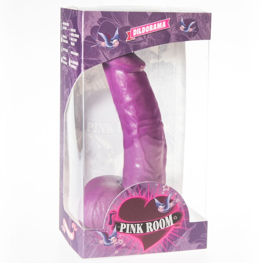 PINK ROOM - CONNOR DILDO RÉALISTE VIOLET 16 CM