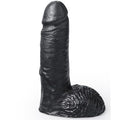SYSTÈME HUNG - GODEMICHET NOIR COULEUR MARCEL 17 CM