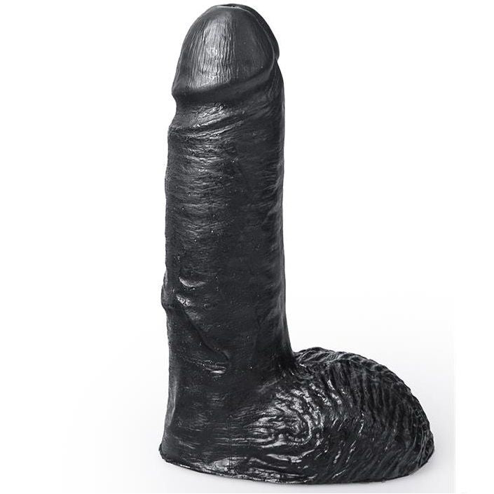 SYSTÈME HUNG - GODEMICHET NOIR COULEUR MARCEL 17 CM