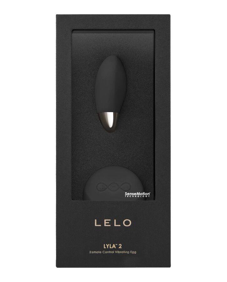 LELO - LYLA 2 INSIGNIA DESIGN EDITION ŒUF DE MASSAGE NOIR
