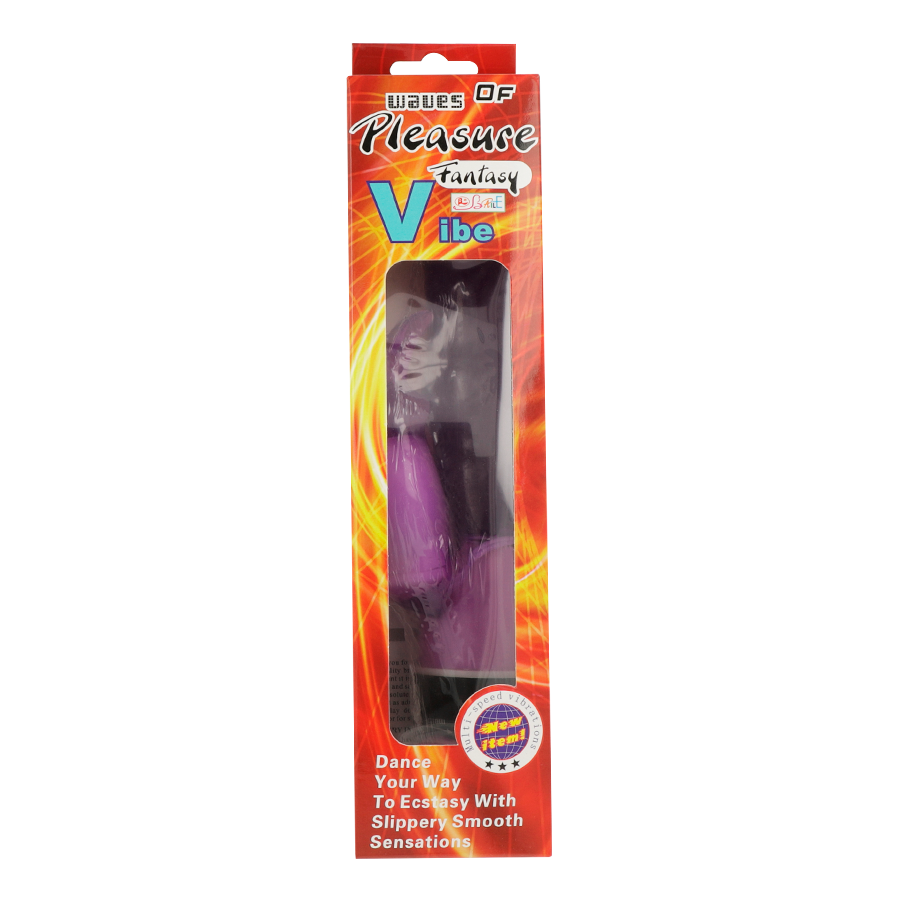 BAILE - VIBRATEUR FANTAISIE VAGUES DE PLAISIR AVEC LAPIN LILAS 23 CM