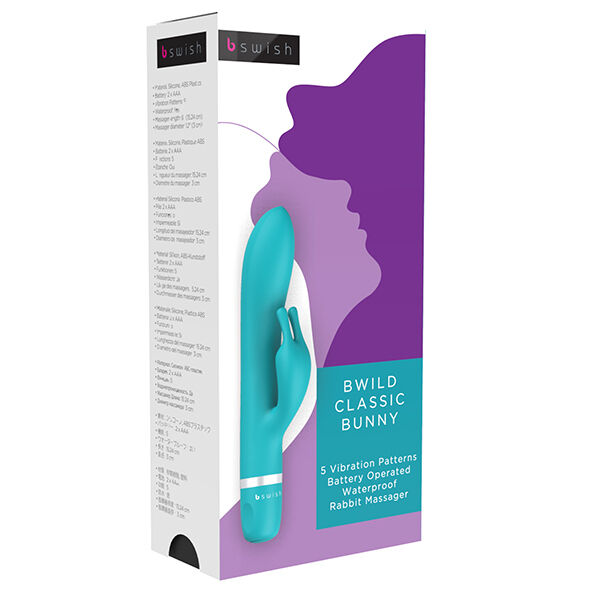 B SWISH - VIBREUR CLASSIQUE LAPIN JADE BWILD