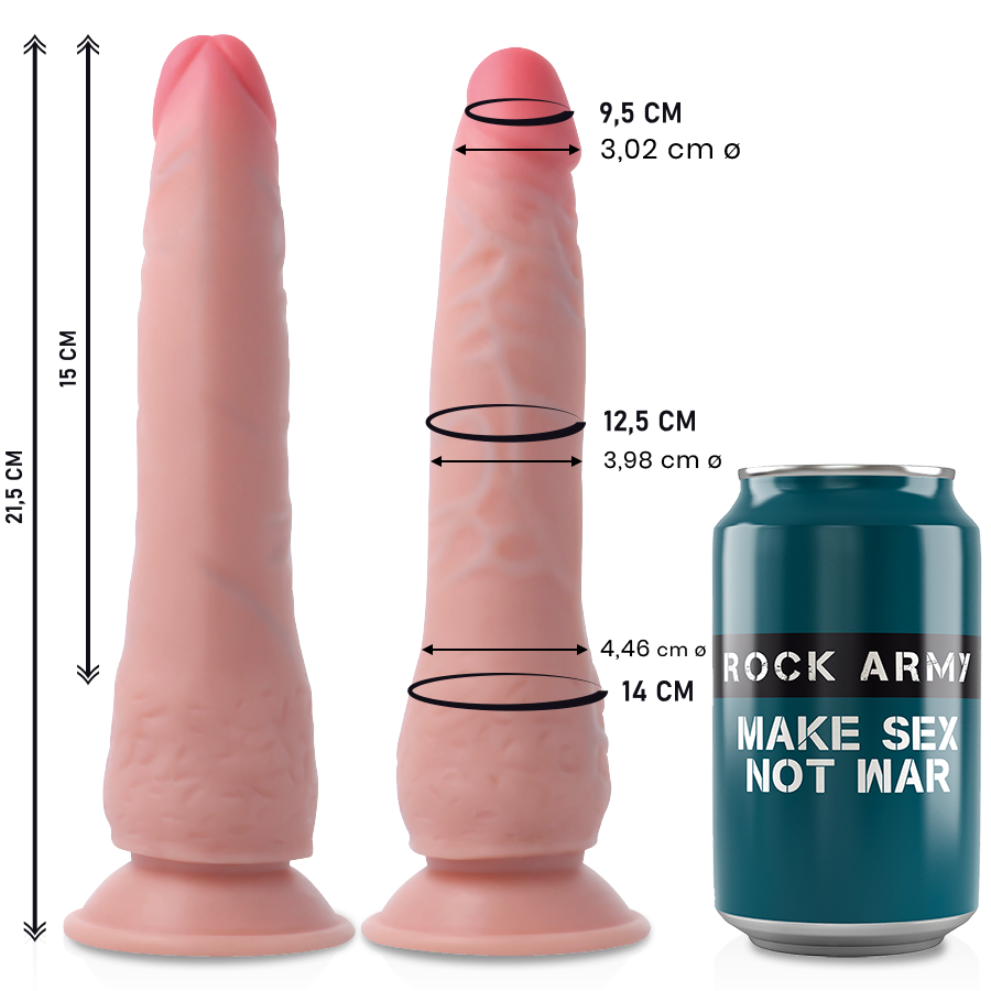 ROCKARMY - DOUBLE DENSITÉ CRUSADER 21,5 CM -O- 4,46 CM