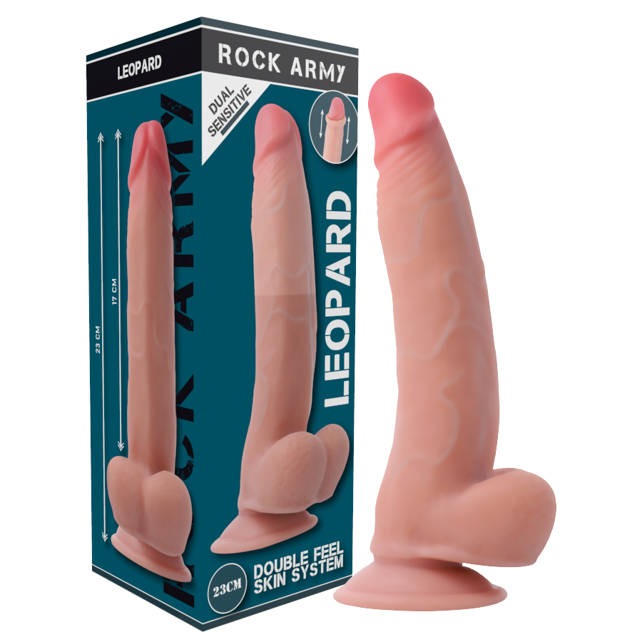 ROCKARMY - DOUBLE DENSITÉ LEOPARD 23 CM -O- 4.77 CM