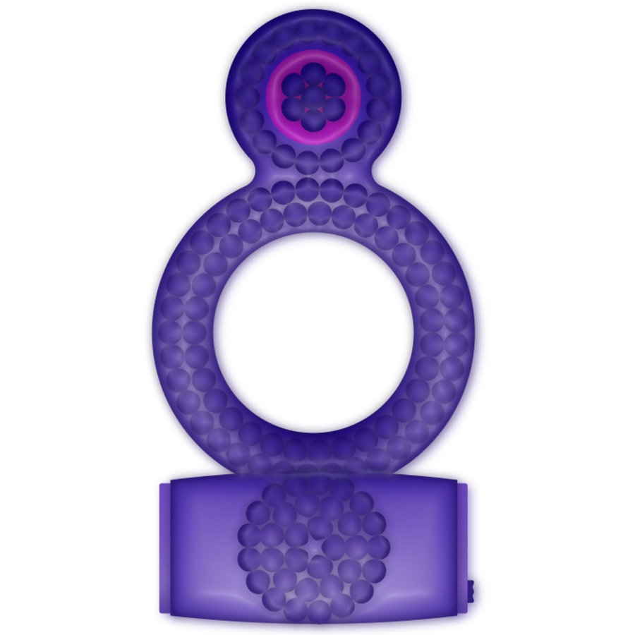 CASUAL LOVE - BAGUE DOUBLE DÉLICE VIOLETTE