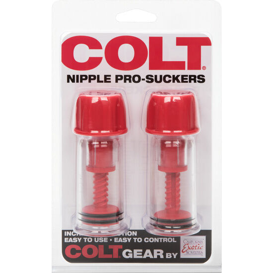 CALEXOTICS - COLT TÊTE DE Mamelon Ventouse Rouge