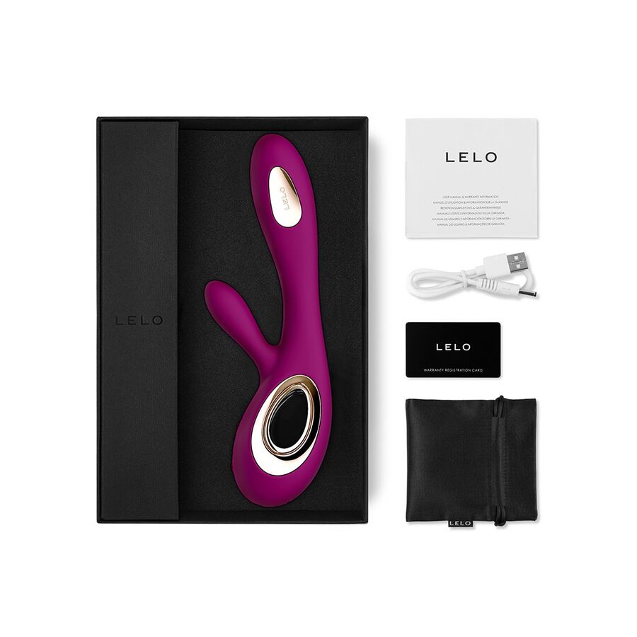 LELO - VIBREUR LAPIN SORAYA WAVE DEEP ROSE
