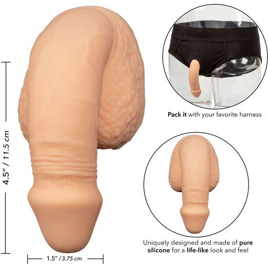 CALEXOTICS - PÉNIS EN SILICONE 12,75 CM COULEUR CHAIR