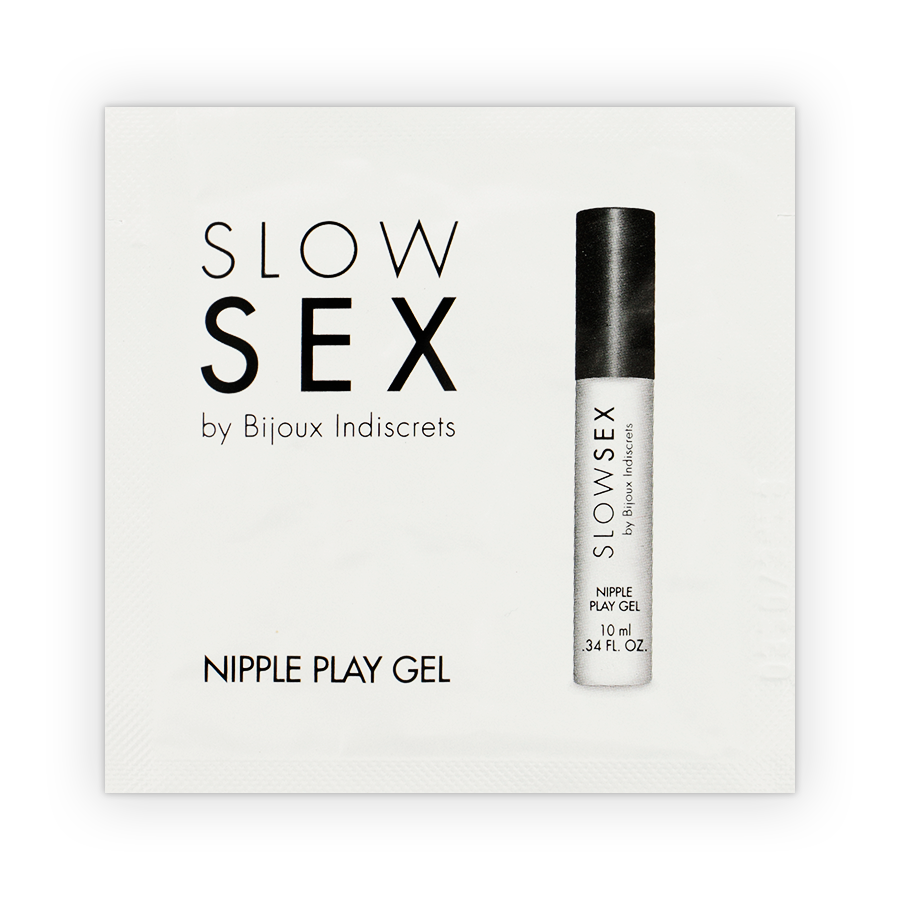 BIJOUX - GEL DE STIMULATION DES SEINS SLOW SEX GEL NIPPLE PLAY MONODOSIS 6 ML