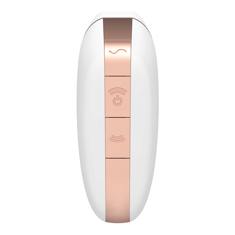 SATISFYER LOVE TRIANGLE ESTIMULADOR Y VIBRADOR - BLANCO