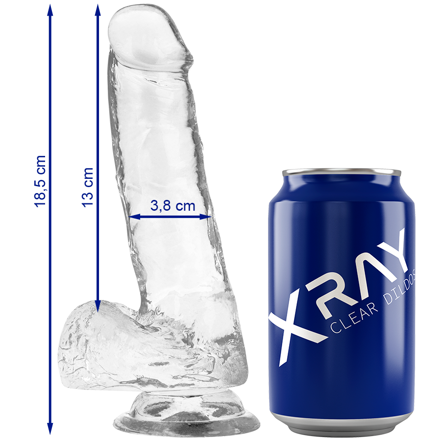 X RAY - COQ CLAIR AVEC OEUFS 18,5 CM -O- 3,8 CM