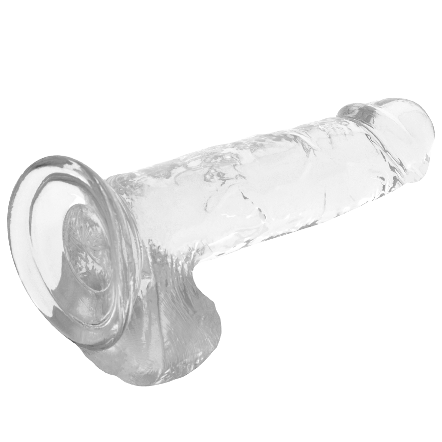 X RAY - COQ TRANSPARENT AVEC BILLES 20 CM -O- 4.5 CM