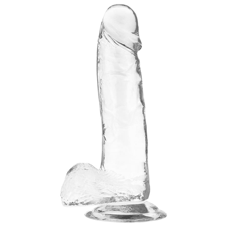 X RAY - COQ TRANSPARENT AVEC BILLES 20 CM -O- 4.5 CM