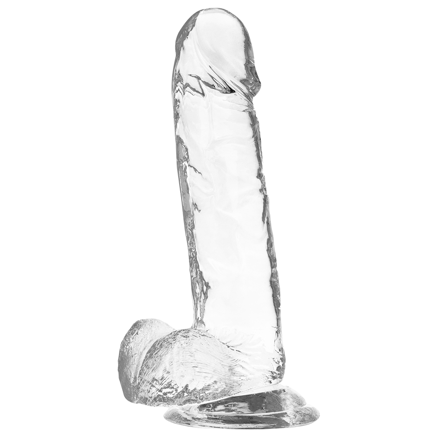 X RAY - COQ TRANSPARENT AVEC BILLES 20 CM -O- 4.5 CM