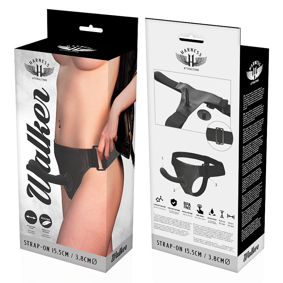 HARNAIS ATTRACTION - RNES SILICONE PROSTATE 15,5 CM -O- 3,8 CM