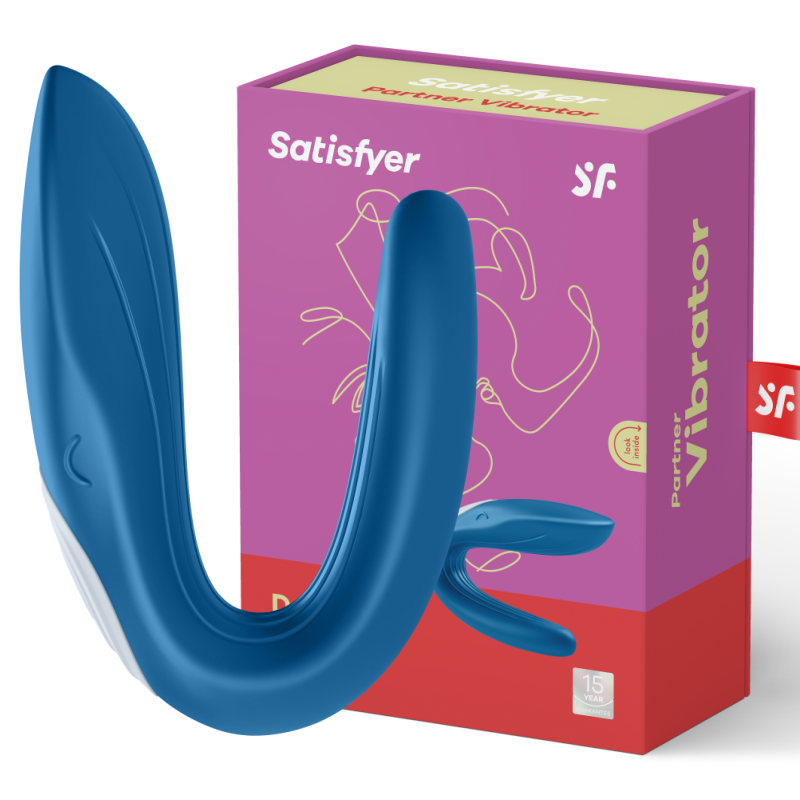 SATISFYER - JOUET DE COUPLE VIBRANT BALEINE STIMULE LES DEUX PARTENAIRES ÉDITION 2020