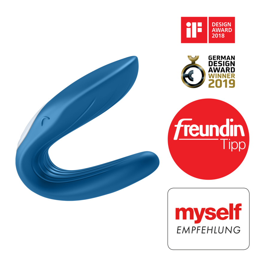 SATISFYER - JOUET DE COUPLE VIBRANT BALEINE STIMULE LES DEUX PARTENAIRES ÉDITION 2020