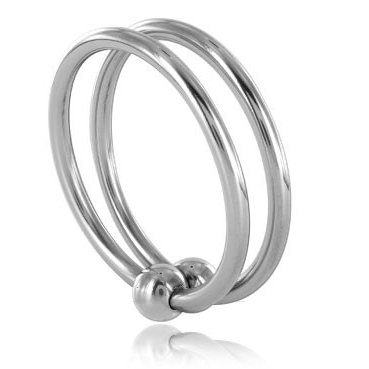 METAL HARD - ANNEAU DOUBLE EN ACIER 30MM