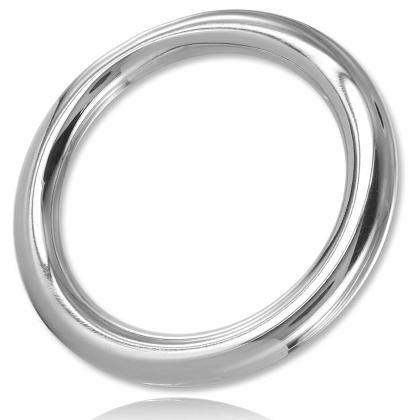 ANNEAU PÉNIS EN MÉTAL DUR - ANNEAU EN C EN FIL MÉTALLIQUE ROND 8X50MM