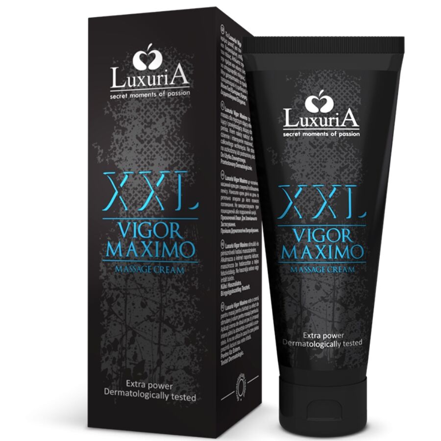 INTIMATELINE LUXURIA - XXL VIGOR MAXIMO CRÈME DE MASSAGE 75 ML