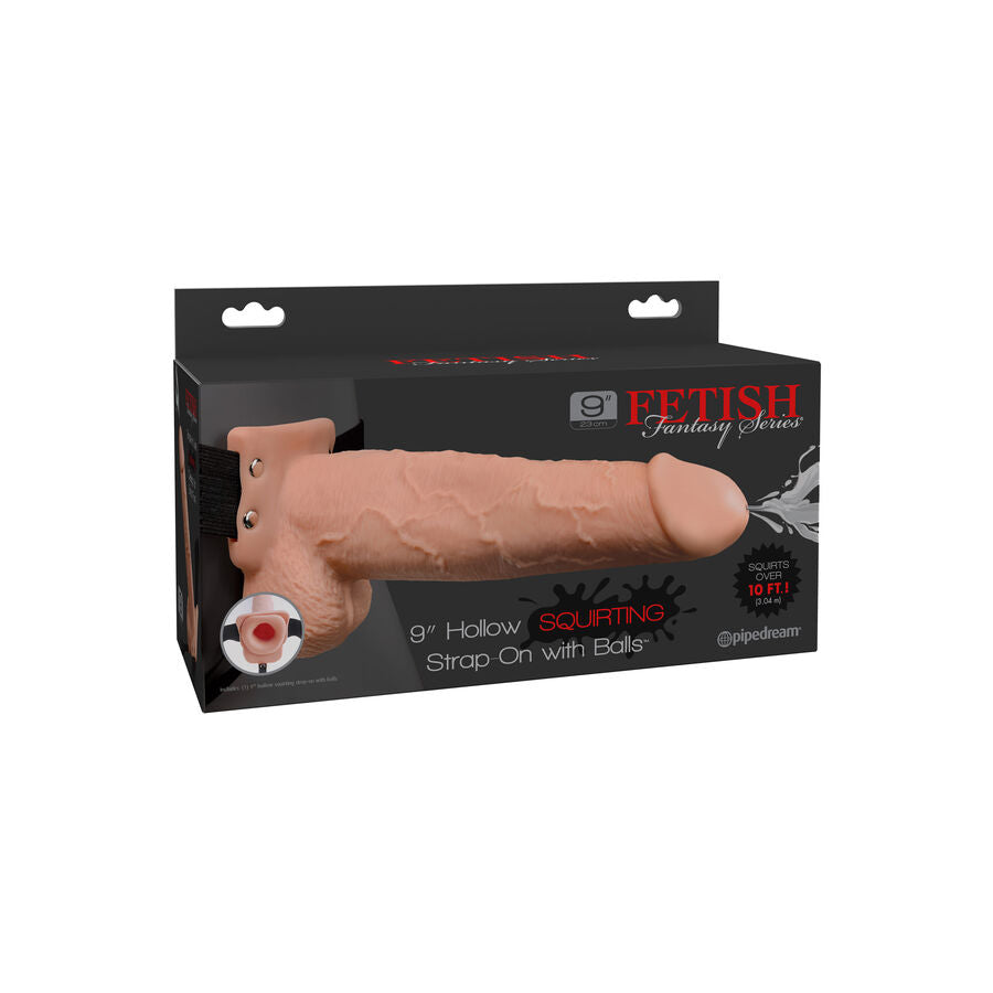 SÉRIE FETISH FANTASY - HARNAIS AVEC DONG 9 SPERME