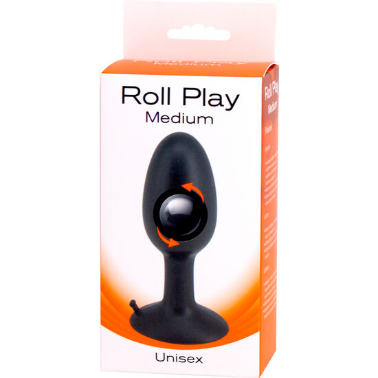 SEVEN CREATIONS - JOUET ANAL MOYEN EN SILICONE ROLL PLAY