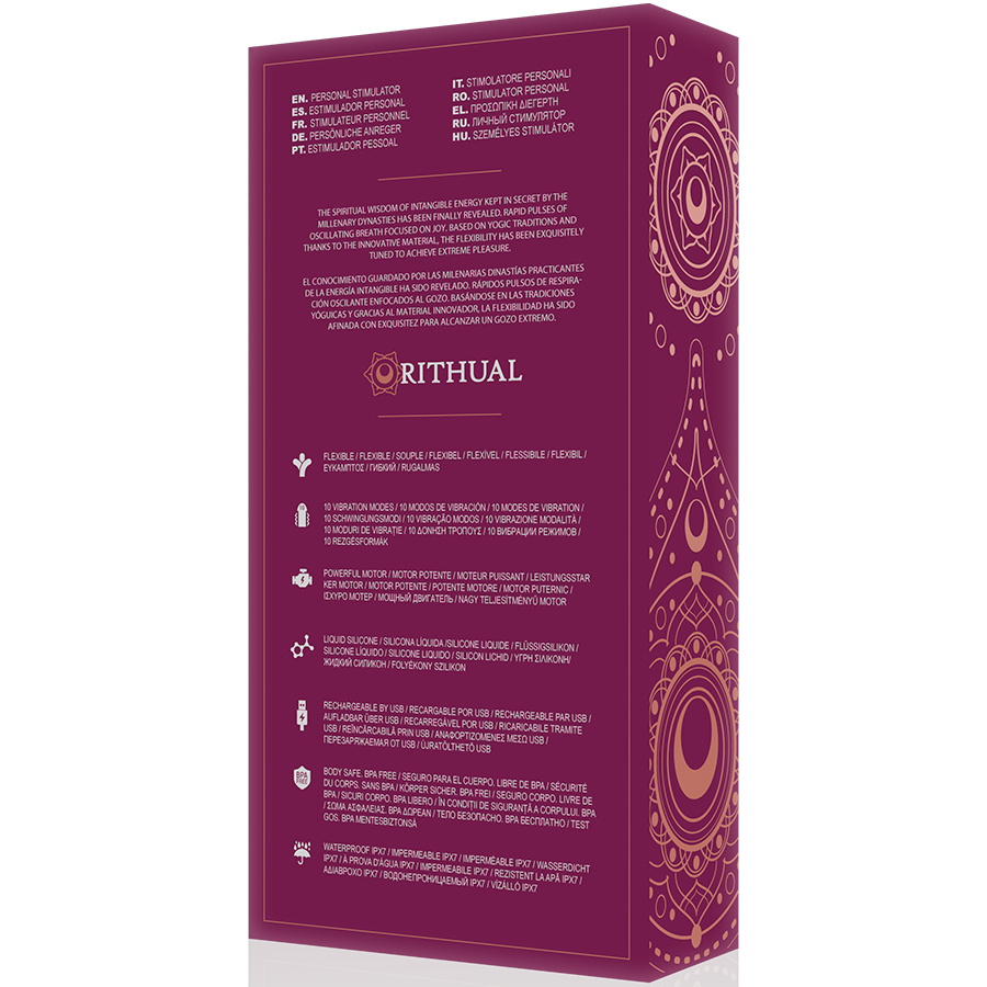 RITHUAL - KRIYA STIMULATEUR RECHARGEABLE POINT G ORCHIDÉE