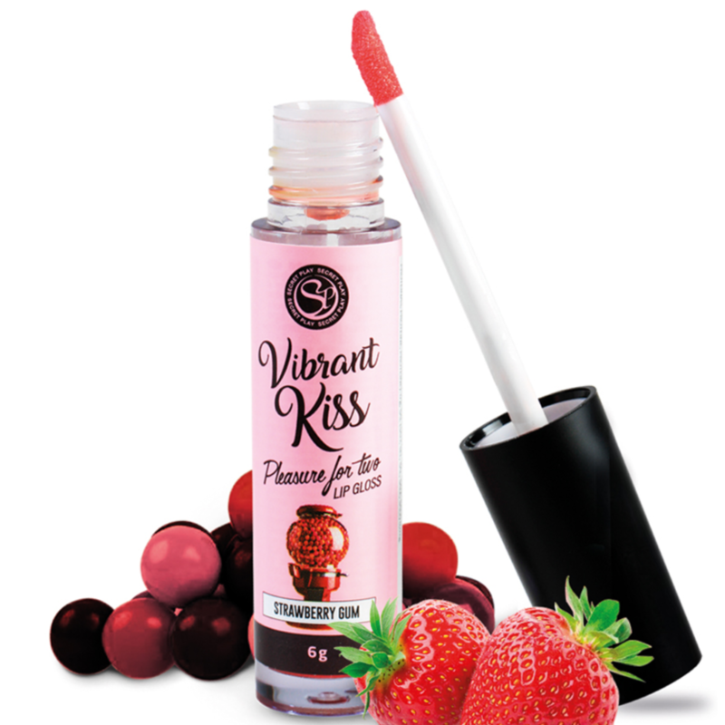 SECRETPLAY - GLOSS À LÈVRES BAISER VIBRANT CHEWING-GUM FRAISE