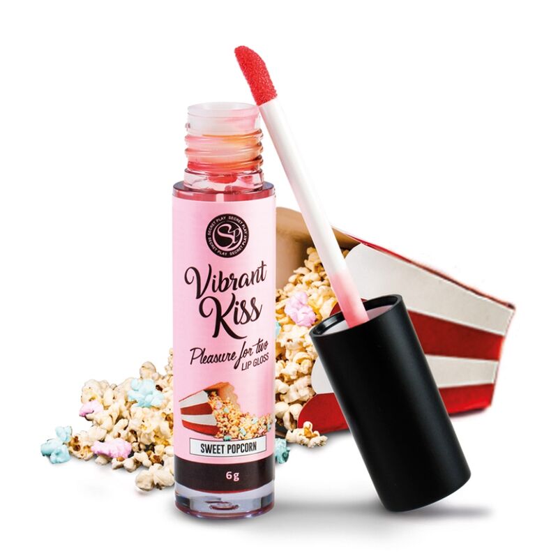 SECRETPLAY - GLOSS À LÈVRES VIBRANT KISS DOUX POPCORN