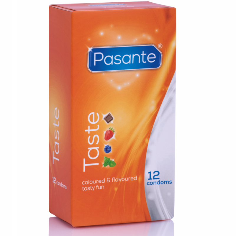 PASANTE - PRÉSERVATIFS SAVEURS 12 UNITÉS