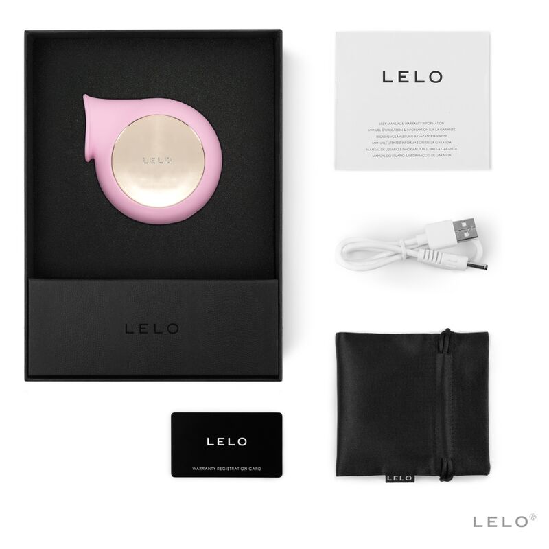 LELO - SILA STIMULATEUR VAGINAL ROSE À ONDES SONORES