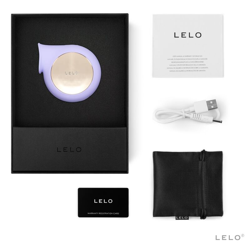 LELO - SILA STIMULATEUR CLITORIDIEN À ONDES LILAS