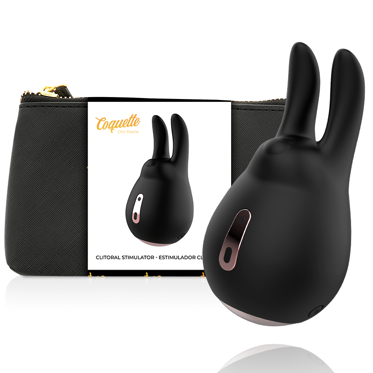 COQUETTE CHIC DESIRE - STIMULATEUR CLITORIDIEN NOIR / OR