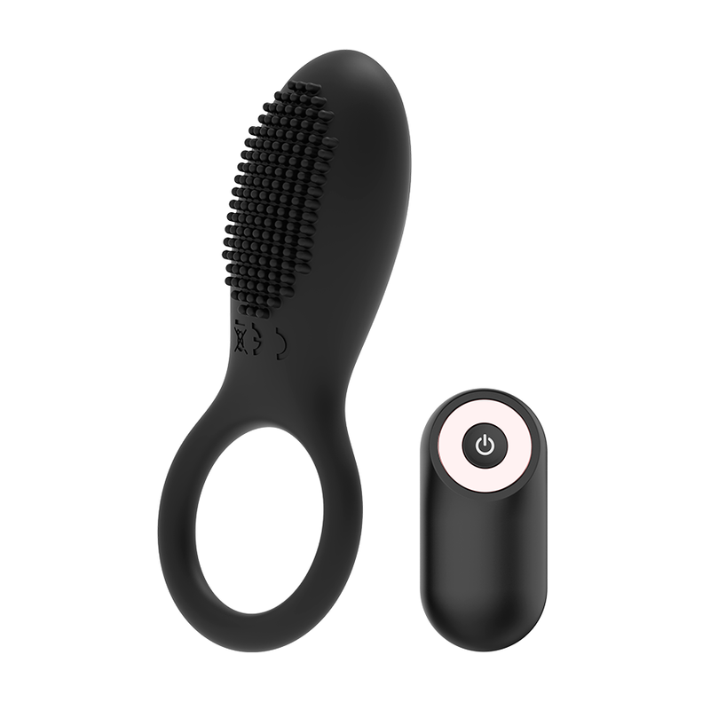 COQUETTE CHIC DESIRE - ANNEAU PÉNIEN TÉLÉCOMMANDÉ RECHARGEABLE NOIR/OR