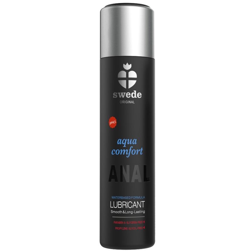 SWEDE - AQUA COMFORT LUBRIFIANT ANAL À BASE D'EAU 120 ML