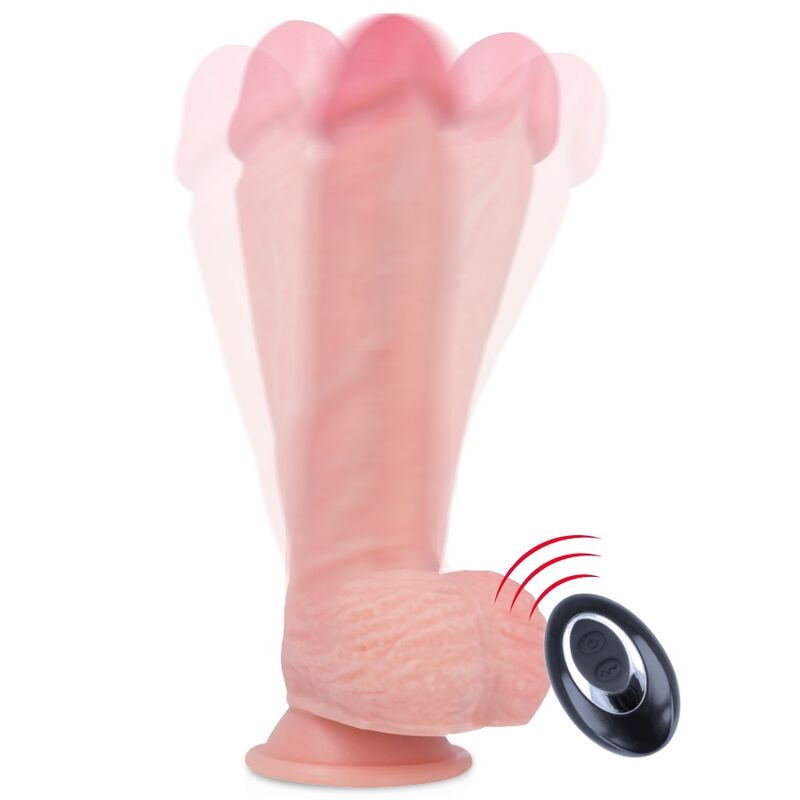 ROCKARMY - VIBREUR LIQUIDE EN SILICONE TÉLÉCOMMANDE PREMIUM APACHE 20,5 CM -O- 4,62 CM