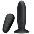 MR PLAY - PLUG ANAL AVEC VIBRATION, TÉLÉCOMMANDE NOIRE